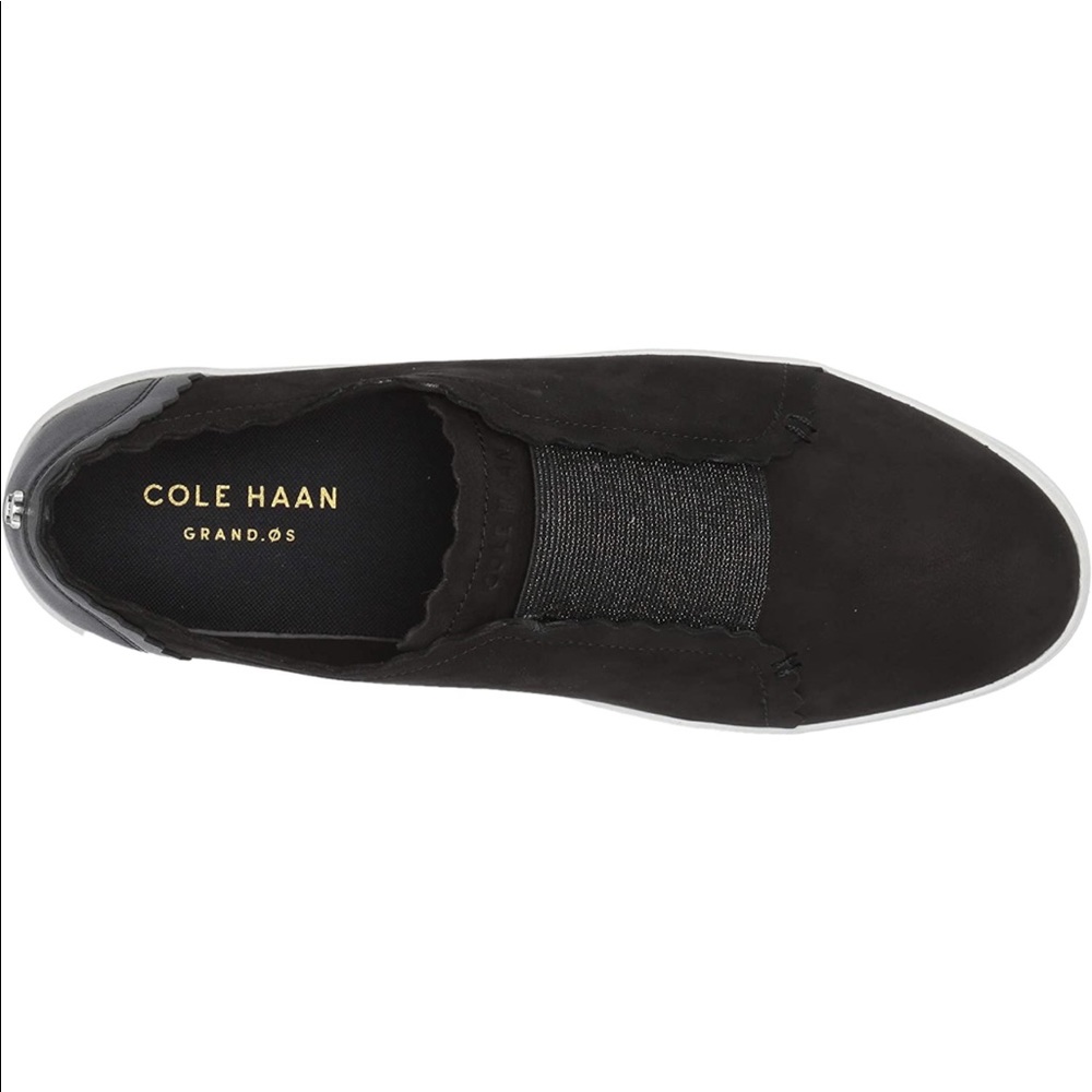 New Cole Haan Women's Grand Crosscourt Street Scallop Slip on Sneaker - Picture 10 of 15